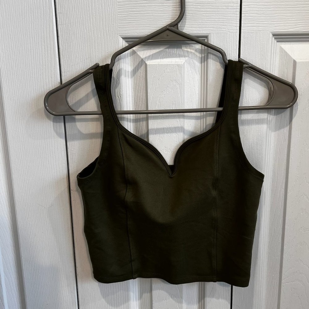 Abercrombie Sweetheart Neckline Tank